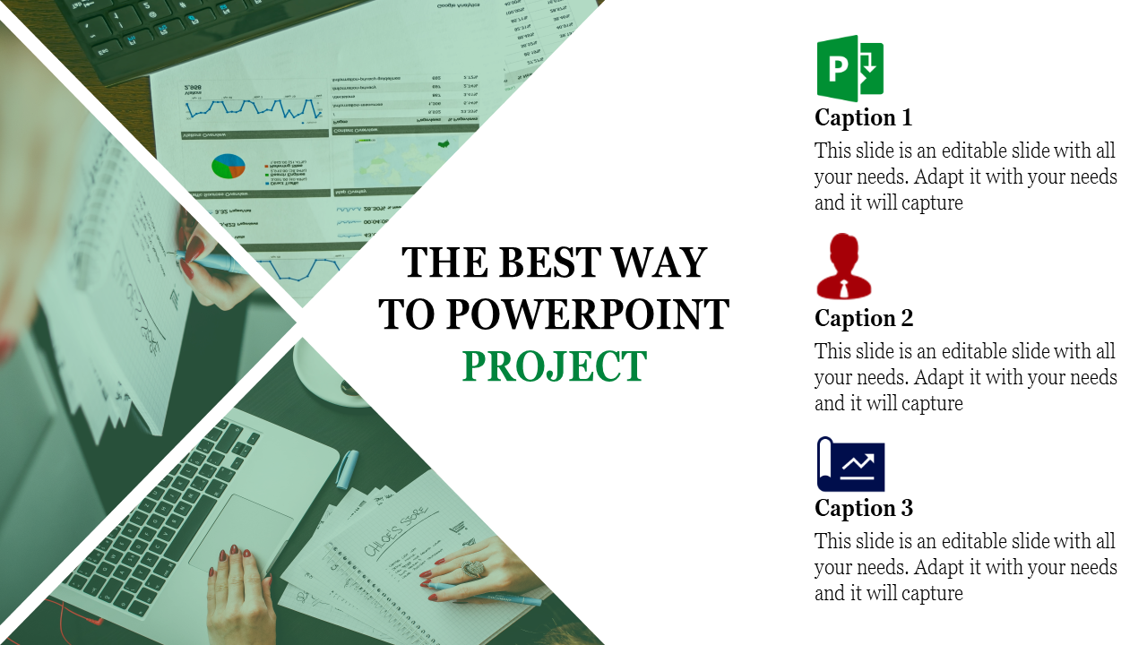 Creative Project PowerPoint Presentation Template Design